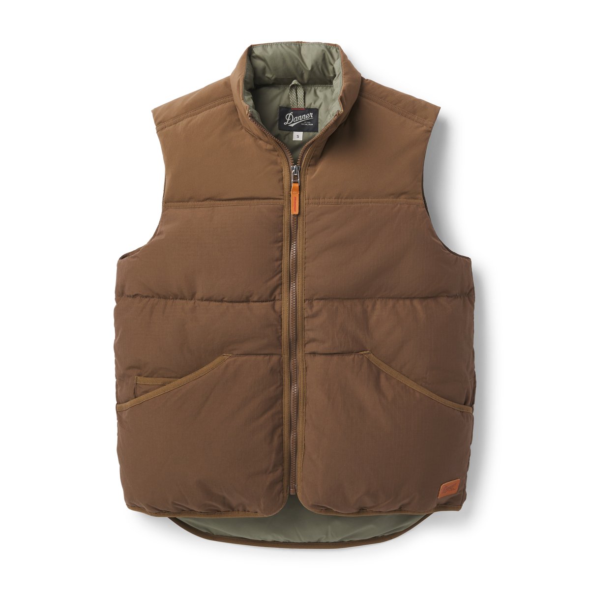 Danner | Zigzag Down Vest Dark Earth