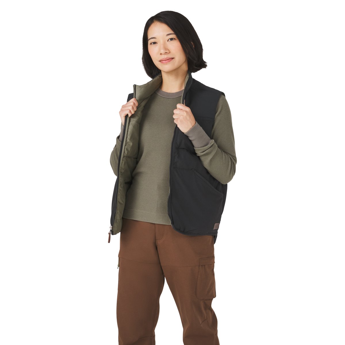 Danner | Zigzag Down Vest Black