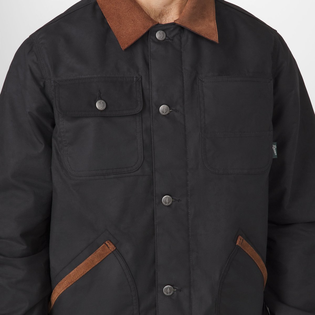 Danner | Shipyard Waxed Canvas Jacket  Black/Bison