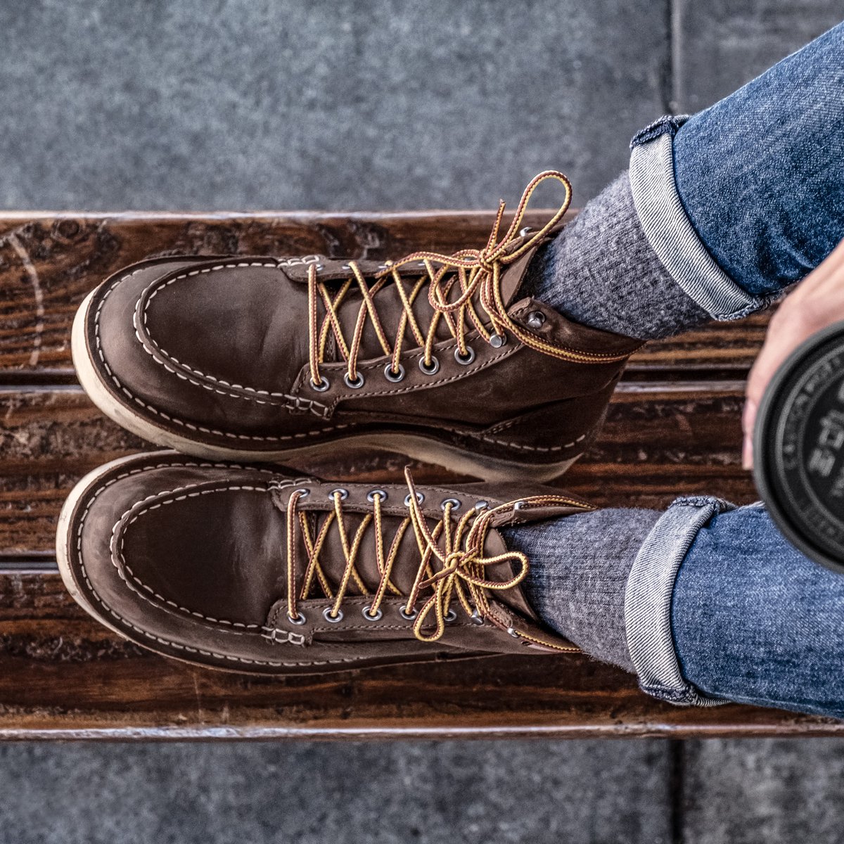 Danner | Bull Run Moc Toe 6" Brown Steel Toe