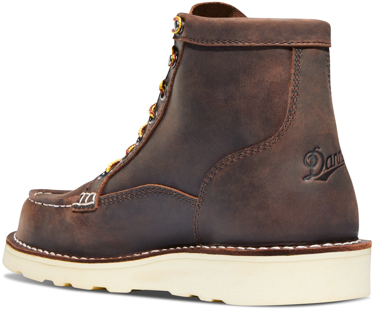 Danner | Bull Run Moc Toe 6" Brown Steel Toe