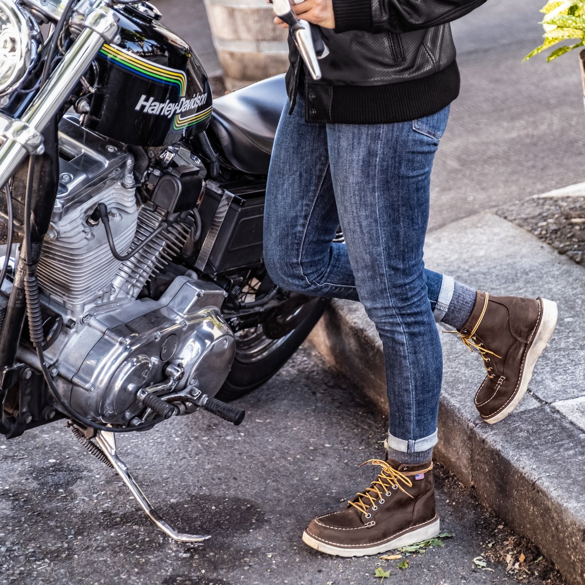 Danner | Bull Run Moc Toe 6" Brown Steel Toe