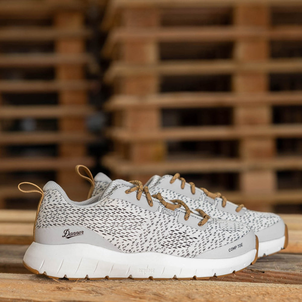 Danner | Run Time 3 Gray/White Composite Toe (NMT)