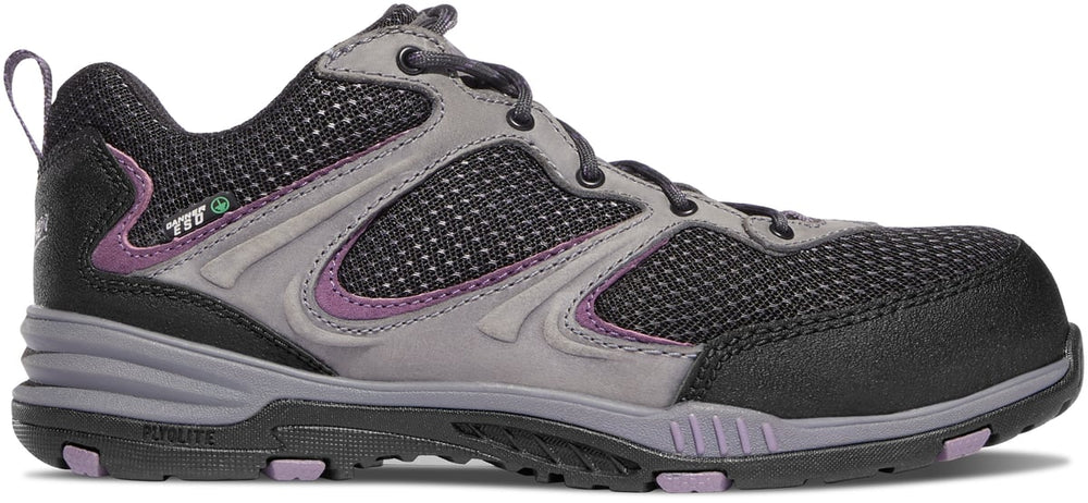 Danner | Women's Springfield Low 3" Gray/Purple ESD Composite Toe (NMT)