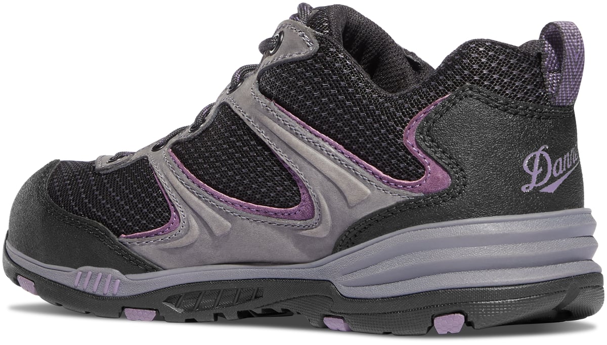 Danner | Women's Springfield Low 3" Gray/Purple ESD Composite Toe (NMT)