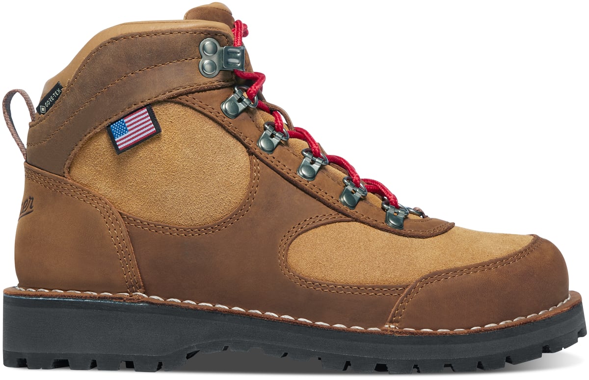 Danner | Cascade Crest Grizzly Brown/Rhodo Red