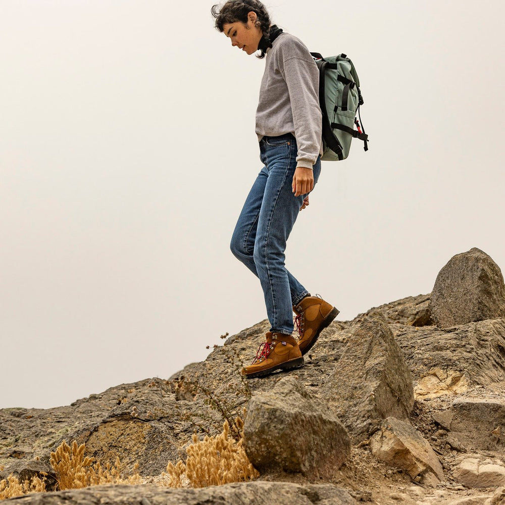 Danner | Cascade Crest Grizzly Brown/Rhodo Red