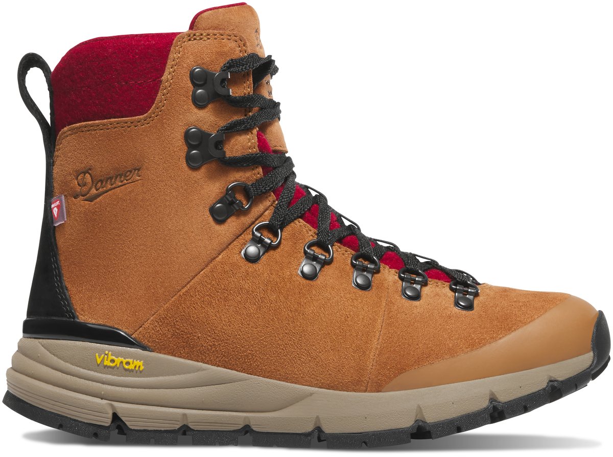Danner | Arctic 600 Side-Zip Brown/Red Felt 200G