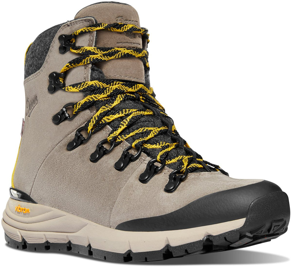 Danner | Arctic 600 Side-Zip Driftwood/Yellow Insulated 200G