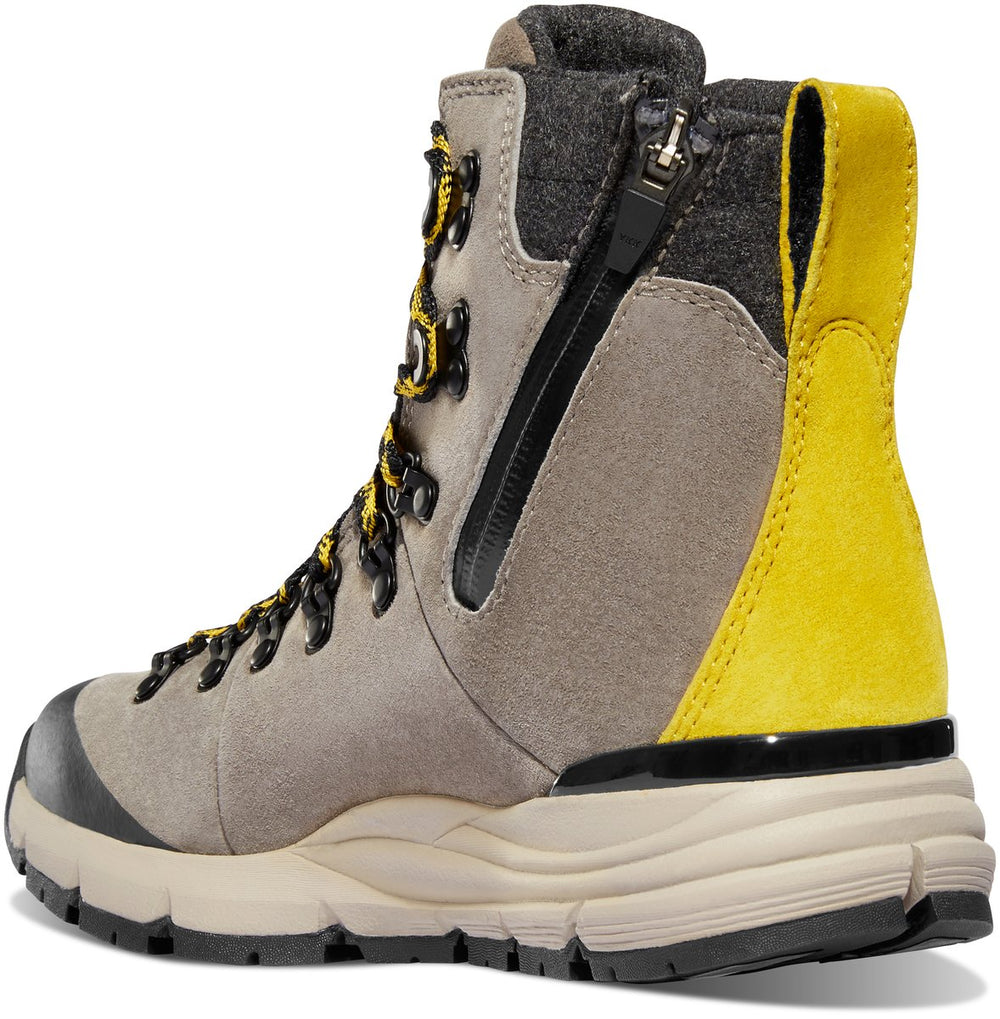 Danner | Arctic 600 Side-Zip Driftwood/Yellow Insulated 200G