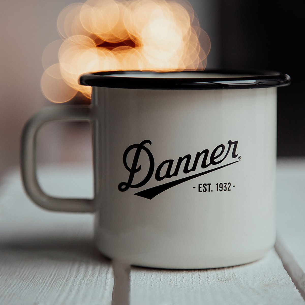 Danner | Enamel Camp Mug 12oz  Cream