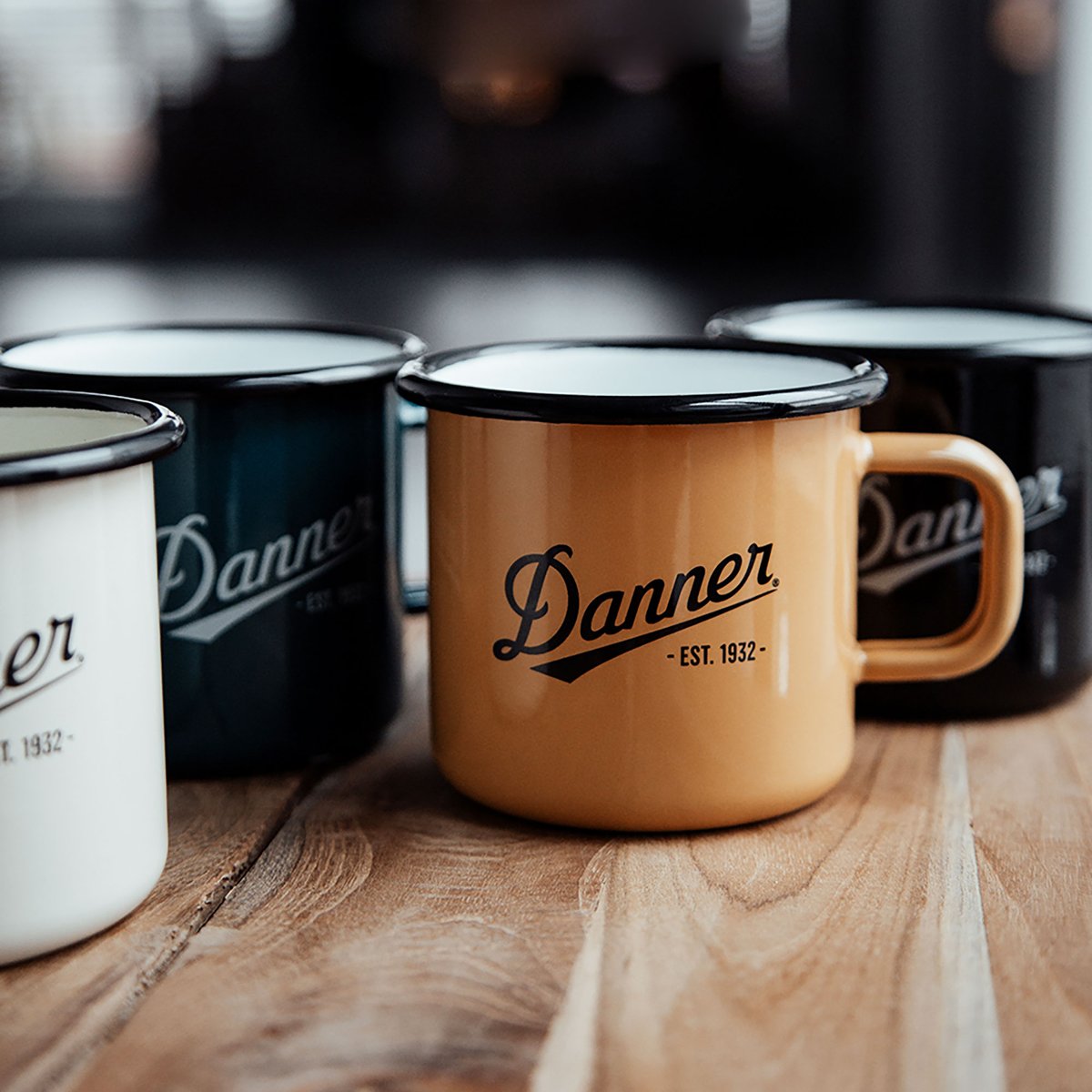 Danner | Enamel Camp Mug 12oz Apricot Yellow