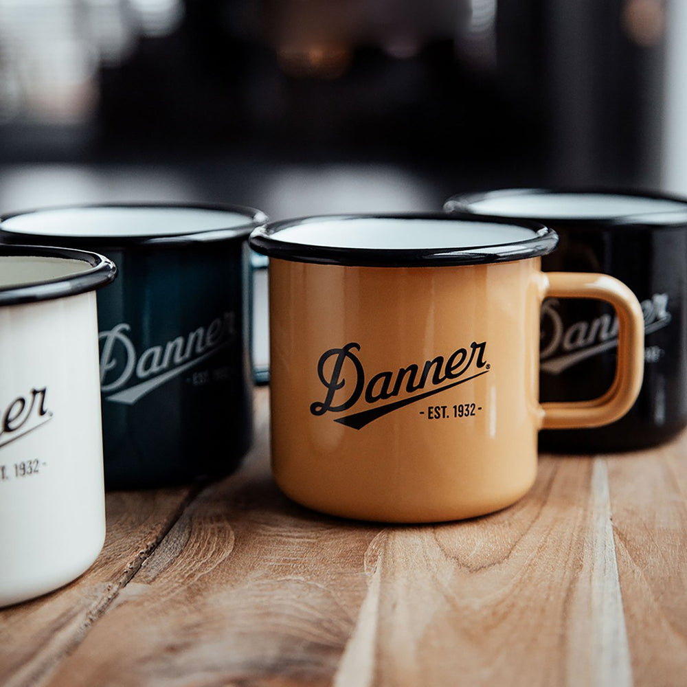 Danner | Enamel Camp Mug 12oz Apricot Yellow