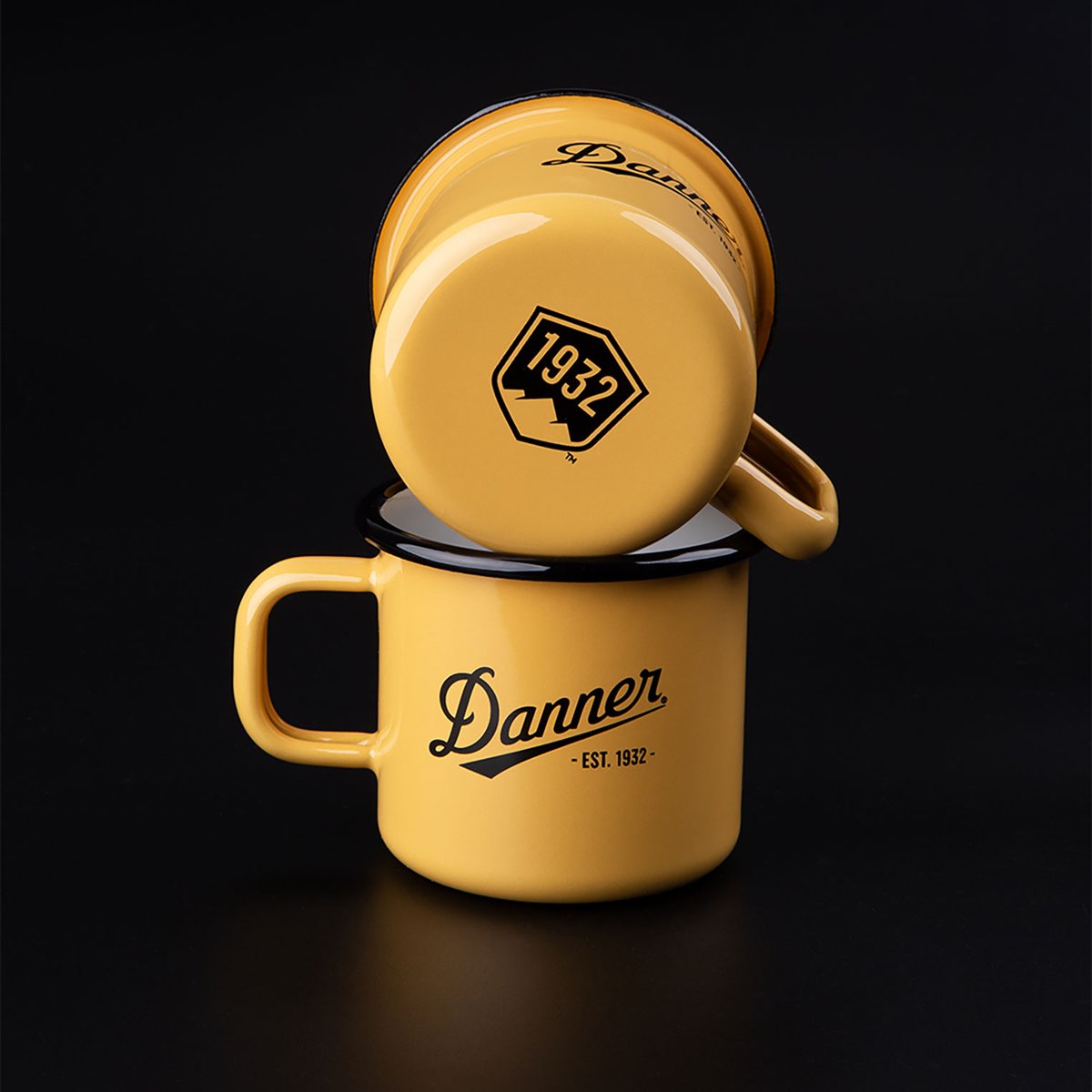Danner | Enamel Camp Mug 12oz Apricot Yellow