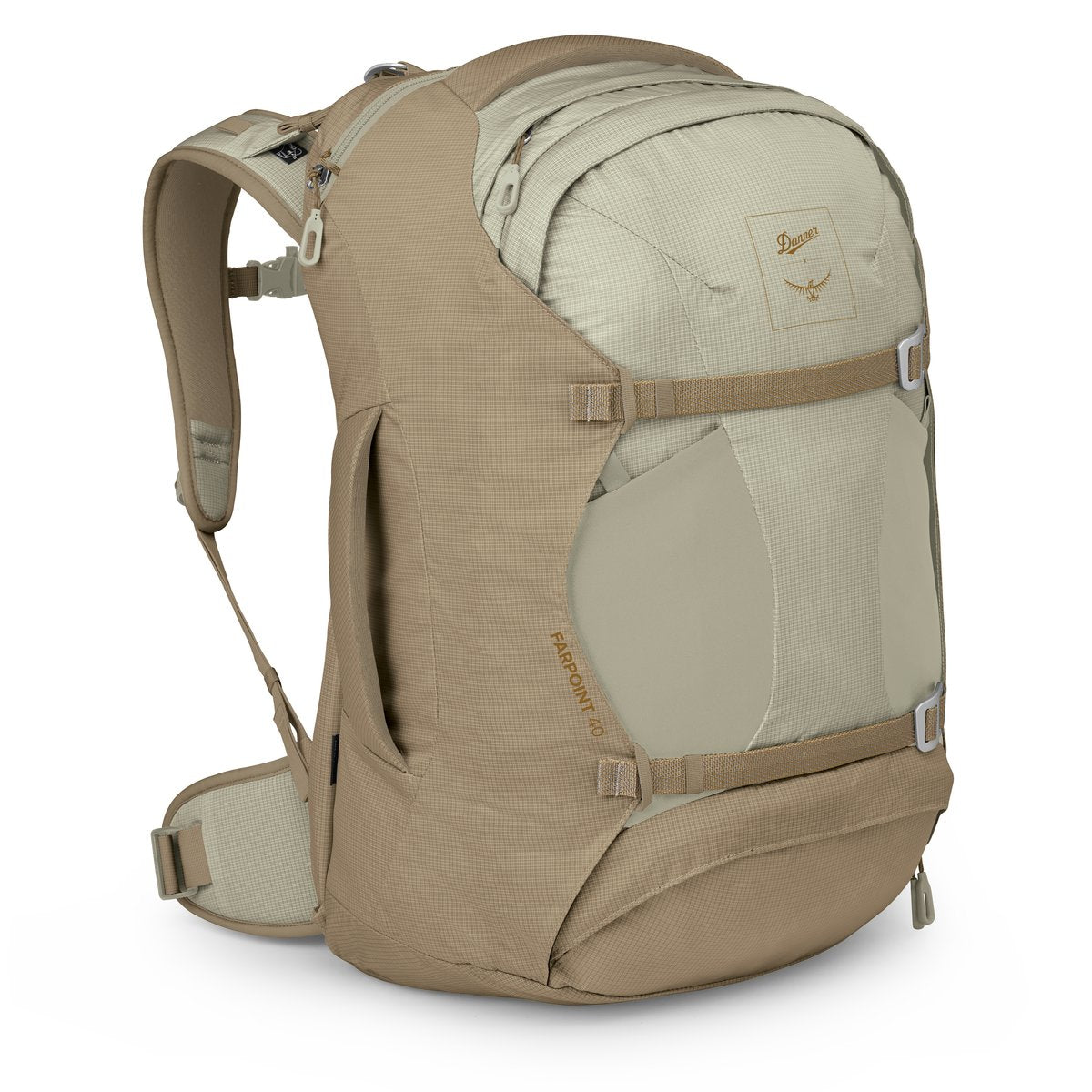 Danner | Danner X Osprey Farpoint 40L Pack Sawdust/Latte Brown